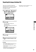 Preview for 55 page of Sony Handycam DCR-SR210E Handbook