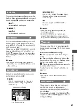 Preview for 61 page of Sony Handycam DCR-SR210E Handbook