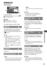 Preview for 69 page of Sony Handycam DCR-SR210E Handbook