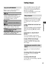 Preview for 21 page of Sony Handycam DCR-SR210E Operating Manual