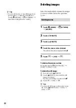 Preview for 22 page of Sony Handycam DCR-SR210E Operating Manual