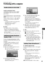 Preview for 23 page of Sony Handycam DCR-SR210E Operating Manual