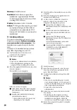 Preview for 24 page of Sony Handycam DCR-SR210E Operating Manual