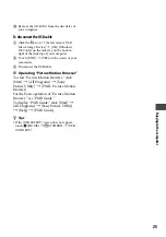 Preview for 25 page of Sony Handycam DCR-SR210E Operating Manual