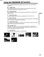 Preview for 41 page of Sony Handycam DCR-TRV11 Operating Instructions Manual