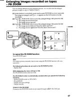 Preview for 47 page of Sony Handycam DCR-TRV11 Operating Instructions Manual