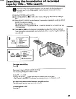 Preview for 49 page of Sony Handycam DCR-TRV11 Operating Instructions Manual