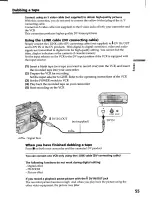 Preview for 55 page of Sony Handycam DCR-TRV11 Operating Instructions Manual