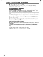 Preview for 72 page of Sony Handycam DCR-TRV11 Operating Instructions Manual