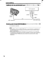 Preview for 74 page of Sony Handycam DCR-TRV11 Operating Instructions Manual