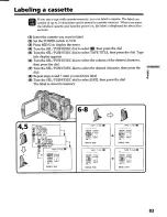 Preview for 83 page of Sony Handycam DCR-TRV11 Operating Instructions Manual