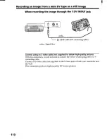 Preview for 110 page of Sony Handycam DCR-TRV11 Operating Instructions Manual