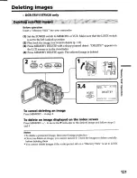 Preview for 121 page of Sony Handycam DCR-TRV11 Operating Instructions Manual