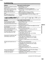 Preview for 129 page of Sony Handycam DCR-TRV11 Operating Instructions Manual