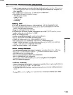 Preview for 141 page of Sony Handycam DCR-TRV11 Operating Instructions Manual