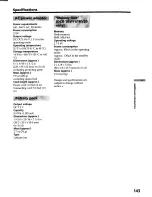 Preview for 143 page of Sony Handycam DCR-TRV11 Operating Instructions Manual