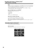 Preview for 94 page of Sony HANDYCAM DCR-TRV230 Operating Instructions Manual