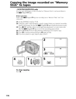 Preview for 114 page of Sony HANDYCAM DCR-TRV230 Operating Instructions Manual