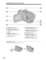 Preview for 148 page of Sony HANDYCAM DCR-TRV230 Operating Instructions Manual