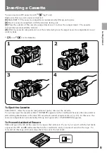 Preview for 9 page of Sony Handycam DCR-VX1000 Operation Manual