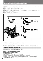 Preview for 20 page of Sony Handycam DCR-VX1000 Operation Manual