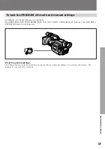 Preview for 37 page of Sony Handycam DCR-VX1000 Operation Manual