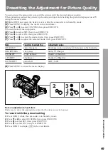 Preview for 49 page of Sony Handycam DCR-VX1000 Operation Manual