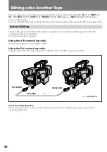 Preview for 54 page of Sony Handycam DCR-VX1000 Operation Manual