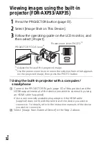 Preview for 32 page of Sony Handycam FDR-AX30 Operating Manual