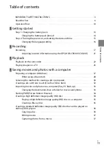 Preview for 11 page of Sony Handycam HD-CX520 Operating Manual