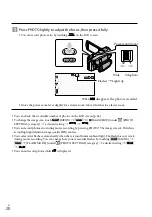 Preview for 20 page of Sony Handycam HD-CX520 Operating Manual