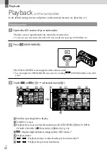 Preview for 22 page of Sony Handycam HD-CX520 Operating Manual