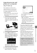 Preview for 33 page of Sony Handycam HD-CX520 Operating Manual