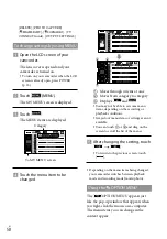 Preview for 50 page of Sony Handycam HD-CX520 Operating Manual