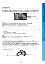 Preview for 25 page of Sony Handycam HDR-CX130 Handbook