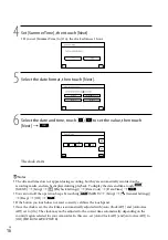 Preview for 16 page of Sony Handycam HDR-CX360E Operating Manual