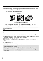 Preview for 20 page of Sony Handycam HDR-CX360E Operating Manual