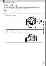 Preview for 21 page of Sony Handycam HDR-CX360E Operating Manual