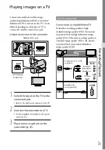 Preview for 31 page of Sony Handycam HDR-CX360E Operating Manual