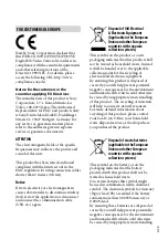 Preview for 3 page of Sony Handycam HDR-CX730E Operating Manual