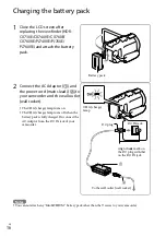 Preview for 16 page of Sony Handycam HDR-CX730E Operating Manual