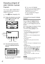 Preview for 46 page of Sony Handycam HDR-CX730E Operating Manual