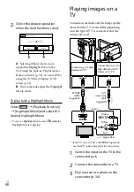 Preview for 48 page of Sony Handycam HDR-CX730E Operating Manual