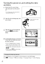 Preview for 22 page of Sony Handycam HDR-CX760V Operating Manual