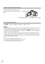 Preview for 24 page of Sony Handycam HDR-CX760V Operating Manual