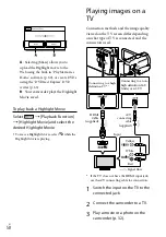 Preview for 50 page of Sony Handycam HDR-CX760V Operating Manual