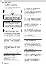 Preview for 74 page of Sony Handycam HDR-CX760V Operating Manual