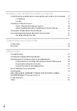 Preview for 10 page of Sony Handycam HDR-GW55VE Operating Manual