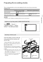 Preview for 21 page of Sony Handycam HDR-GW55VE Operating Manual