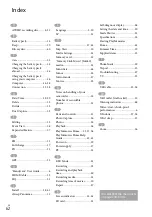 Preview for 62 page of Sony Handycam HDR-GW55VE Operating Manual